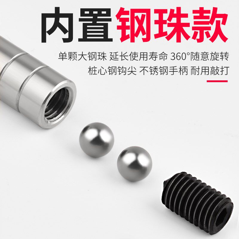 速发扎钩钢筋工扎勾扎丝钩半自动手动扎钢筋神器不锈钢实心建筑钢
