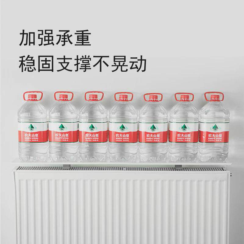 速发暖气片置物架家用挡板老式防熏墙上方隔板装饰遮挡罩新款遮丑
