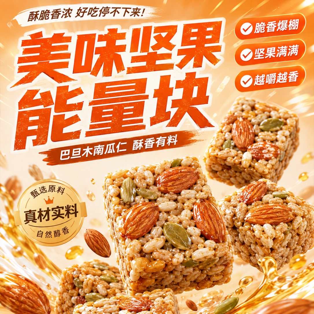 巴旦木瓜子仁酥巴旦木无糖坚果酥图片