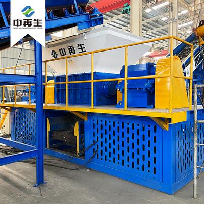 中再生DS46120型油漆桶金属撕碎机 厂家现货铁皮桶金属压块粉碎机