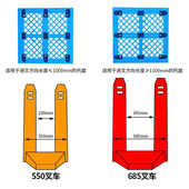 叉车托盘塑料仓库防潮垫板仓储卡板超市地堆货物托板地台地垫栈板