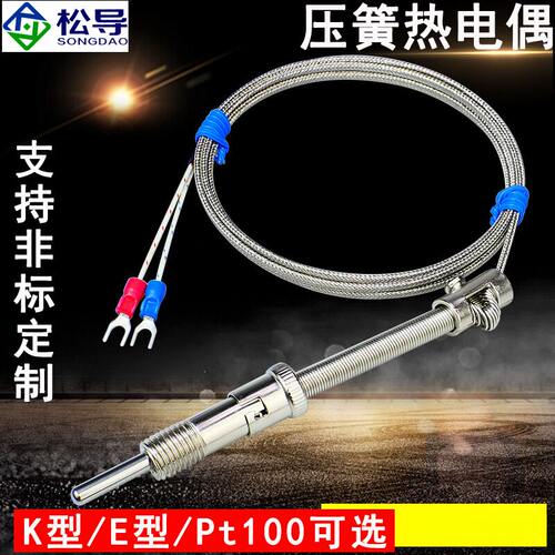 KE型压簧式热电偶WRNT01配PT100