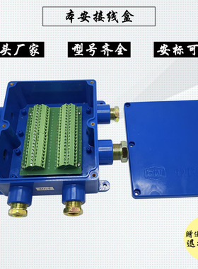 JHH-6(B)分线盒矿用本安接线w盒JHH-2-3-4T六通塑料本安电缆盒20