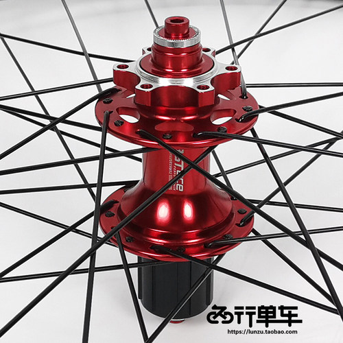 法斯特DH820花鼓120响单后轮组太阳TR27车圈J26 27.5 29登山车轮