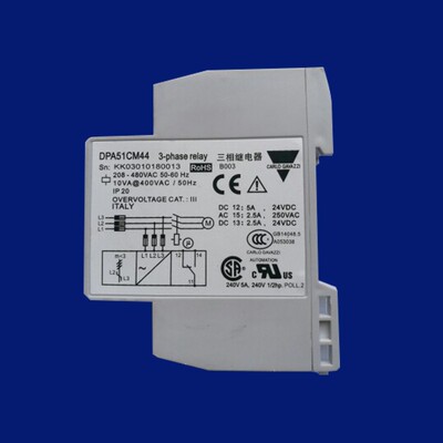 原装三相继电器 相序继电器 相序F保护器DPA51CM44佳乐