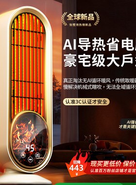 取暖器2b025新款暖风机家用节能全屋大面积办公卧室电暖气浴室洗