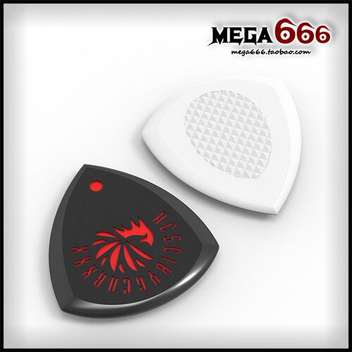 【mega666】GEARtXXX九尾系列手工打磨 电吉他小狐狸 拨片