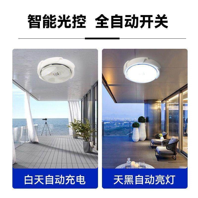 速发太能家用室内吸顶灯楼梯间客厅大门超亮室外台庭院灯