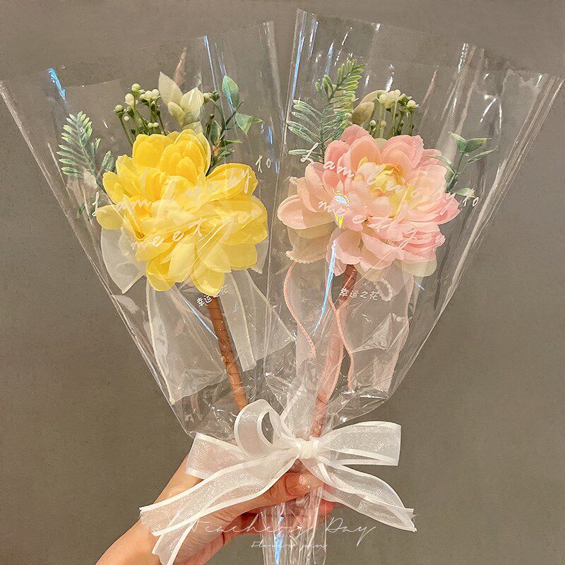 速发教师节礼创物意花笔装饰摆师送妈妈实用签字走珠笔送老件友礼