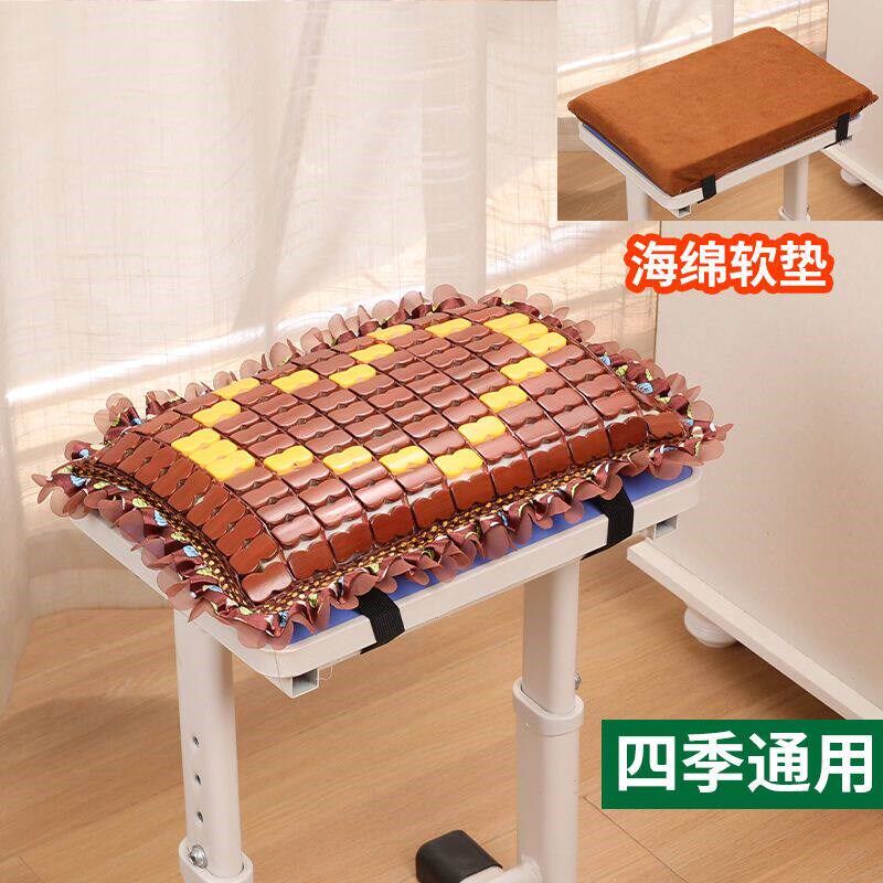 速发工厂专用坐垫夏季服装厂车间员工凳子椅子板凳学生久坐竹凉垫