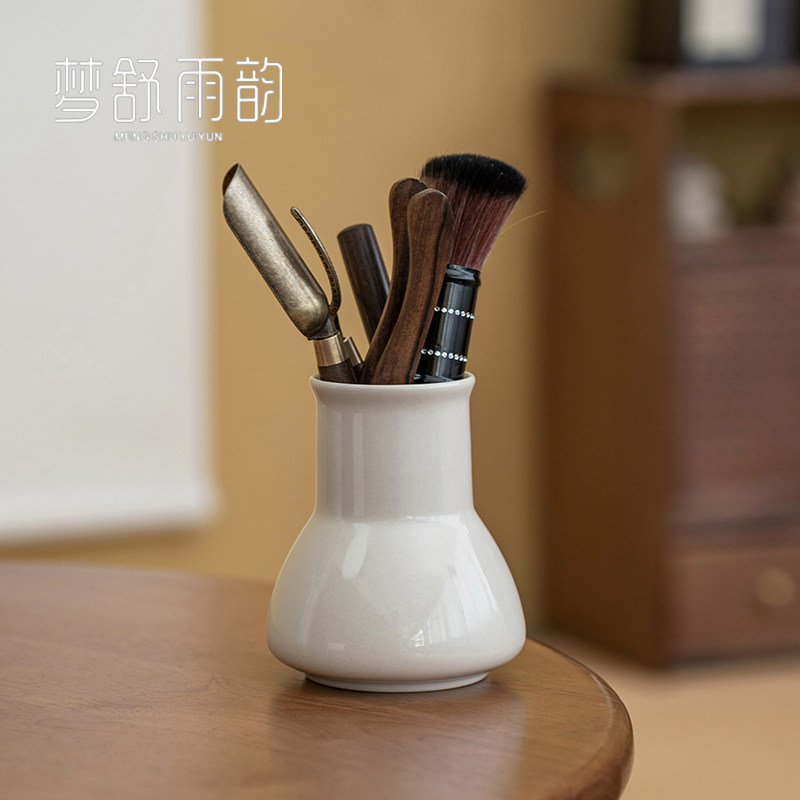 速发草木灰茶具六装刀套君功夫茶具配件茶台工具大全茶道茶子茶针