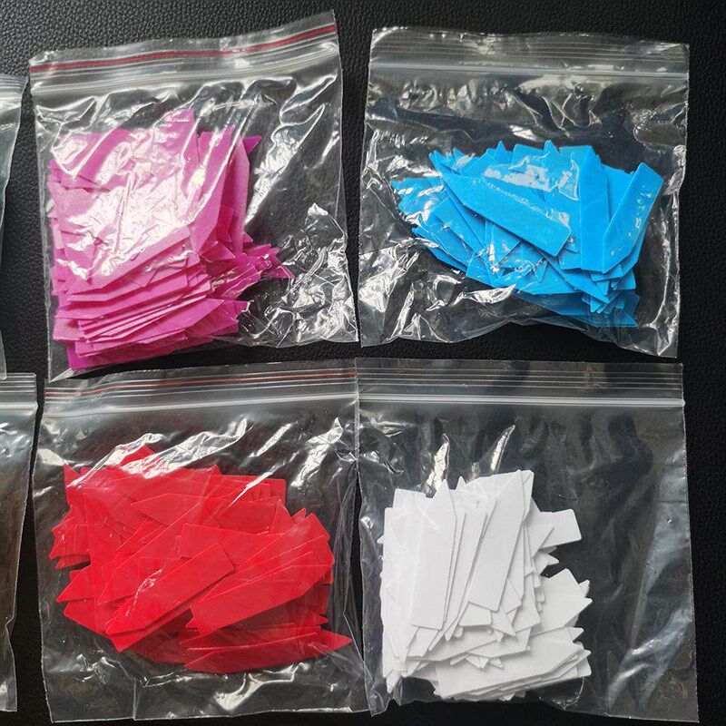 速发100只农业花卉园艺多肉植物塑料一字形多肉标签地插防水小号