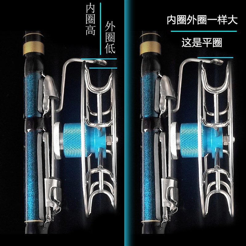 速发手拨轮不锈钢车盘谷麦八卦轮矶钓前打轮带泄力全金属筏微铅轮