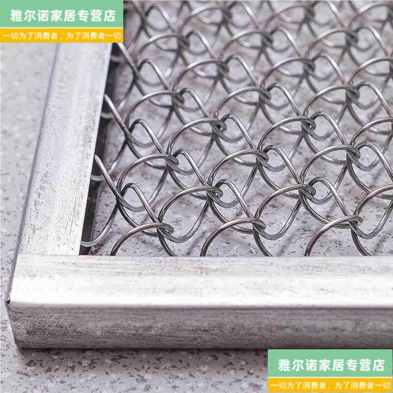 速发家用门口铁丝地毯进门防滑地垫不锈钢丝网眼门垫楼道车间刮泥