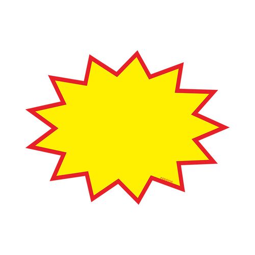 速发超市商品标价牌爆炸贴特价牌大号空白价格牌展示架广告纸手写