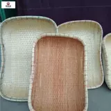 Прямоугольное маленькое плетеное совок, система хранения, DIY, (в наличии на складе)