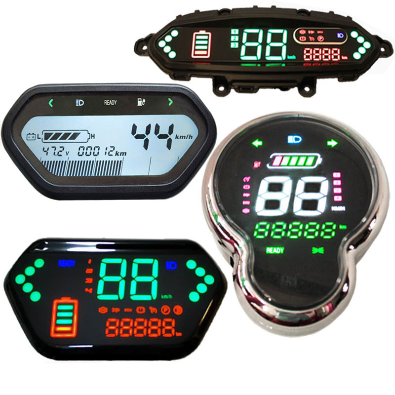 速发电动车仪表盘总成新日爱立小刀玛马小瓶小龟电牛车液晶表通用