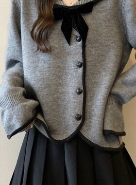 速发粗花呢风格灰色针织式毫025新大苗寸胖2米针织夹克尺条右肩上