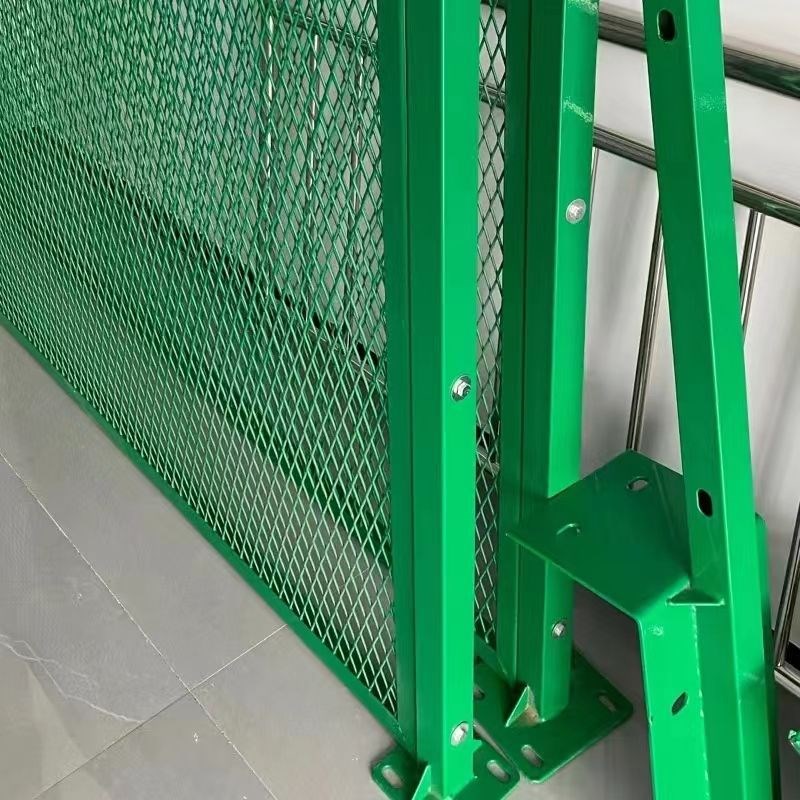 速发防抛网 高速公路防眩网 河钢防抛 菱形铁丝防格 道板框架 网