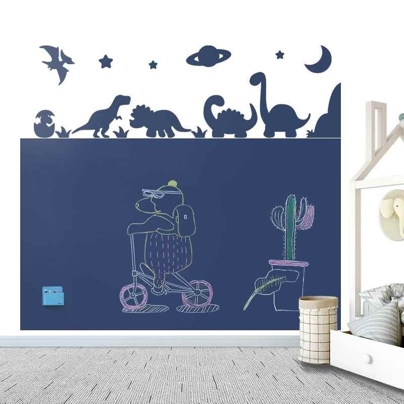 速发磁吸白板可儿童家用黑板贴办公写字板黑板K双a擦写墙层磁性黑