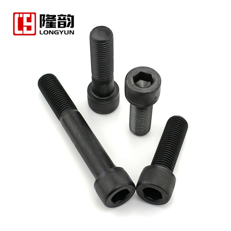 12级圆柱头内六角螺栓螺丝半扣半牙M0*0x100x150x220x260x00