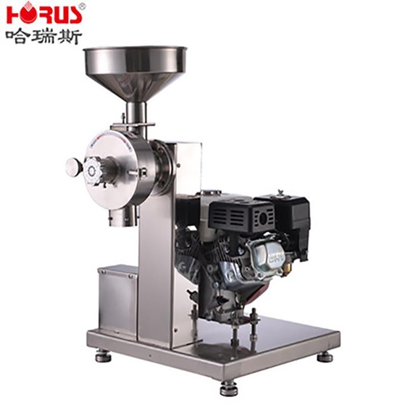 汽油动力五谷杂粮磨粉机集市流动超细研磨商用立式磨粉机