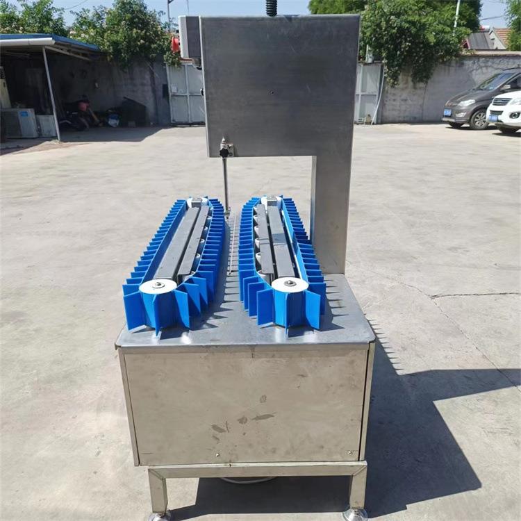 商用猪蹄劈半机猪脚切半机器猪蹄子劈半设备