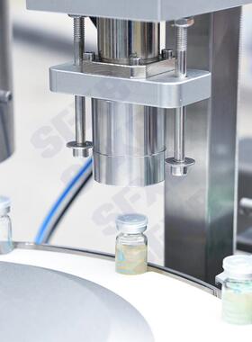 厂西家直销高精度OAP陶瓷全自瓶动灌装上塞轧盖林灌泵装旋盖机