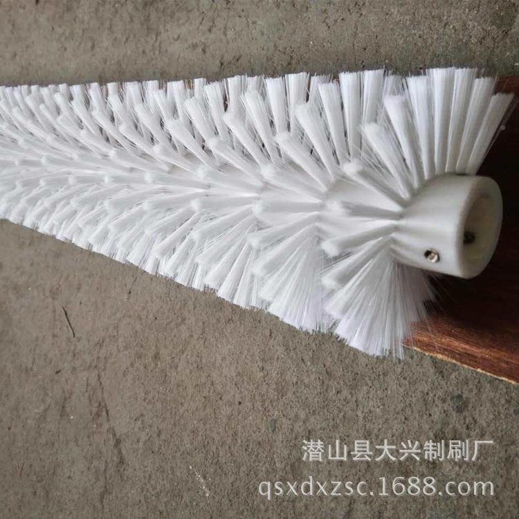 厂家产工业毛刷辊生龙丝异形螺旋滚动尼刷01果蔬毛清洗机刷可定