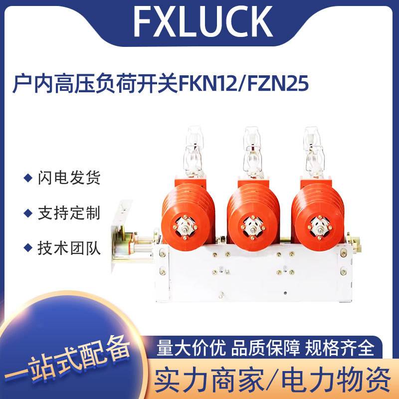 FKN12-12/630户内高压压气式负荷开关FN12-12RD电动手合电分FZN25