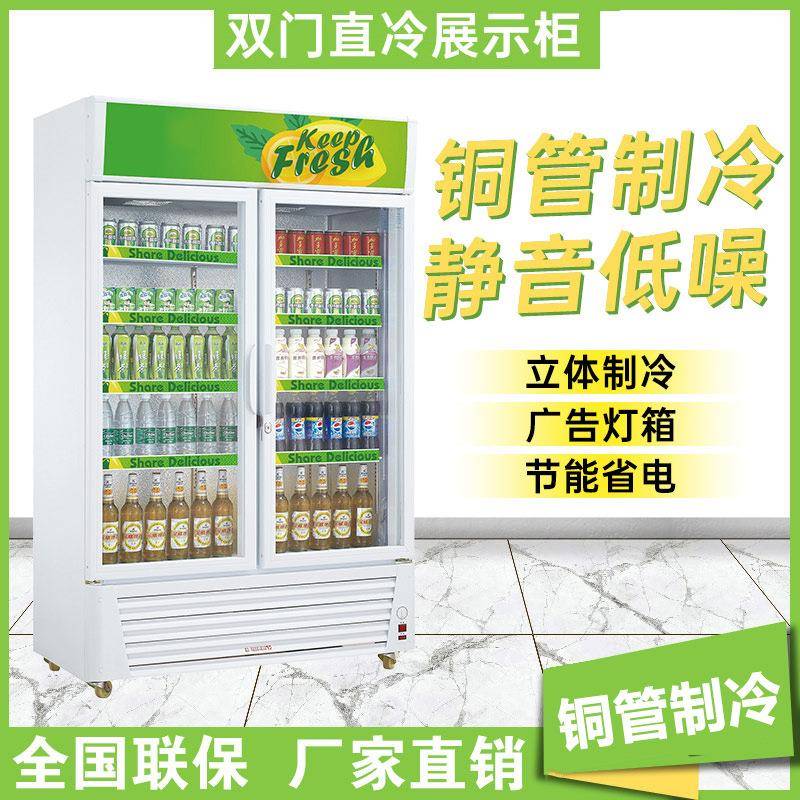 便利店饮料展示柜小型立式冷饮陈列冷柜单门双门饮料冷藏展柜