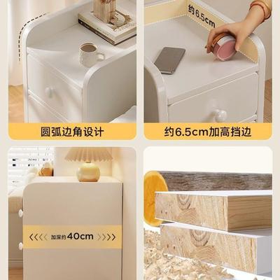 床头柜租用简约现代小型简易置物SIT架窄夹缝出柜边房柜卧超室储