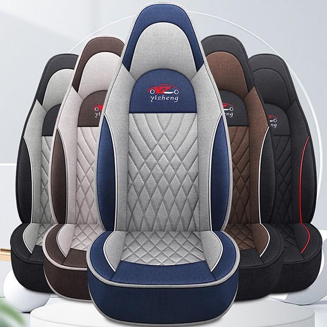 比亚迪F0专垫用座套MSL舒全包围四椅季通用车坐套亚麻布艺适汽车