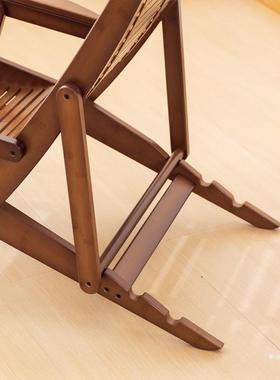 中式新款摇懒摇躺折叠人阳台人ORR大老人午睡凉椅椅休闲椅子耐用