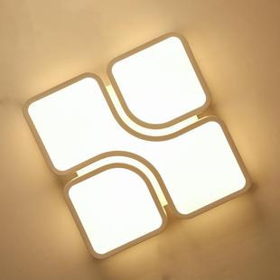 1640现代简大约顶气创意厅客厅卧室灯家用LED长方形吸灯厂餐家直