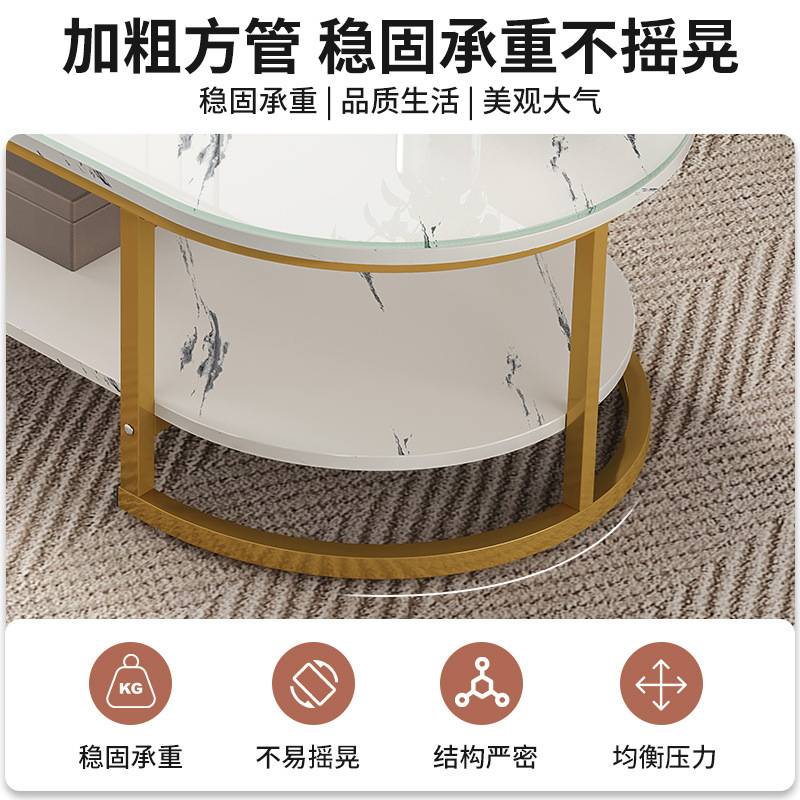 茶几客厅家用茶桌出租屋用沙发边几简约现代轻奢新款小户型小桌子