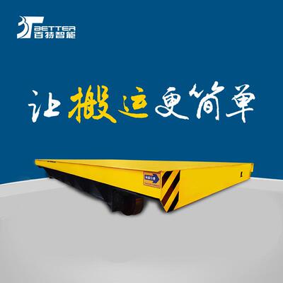 业生产喷砂抛丸车间运输专及用地平车10640T专简易遥控电动轨道房