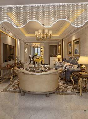 水帘子客厅过道珠帘隔孔断帘波子浪装饰珠家用AOL玄关免打晶门帘