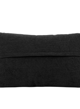 现代轻奢样板间装枕抱枕沙发靠软52363垫色皮白革拼贴腰酒店民宿