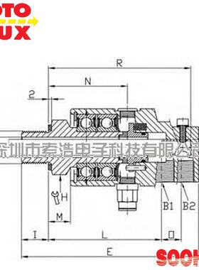 罗拓福斯OTOFLUXS10-2382B-34L旋转接头可替林代杜R博DEUL98143IN