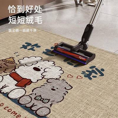 裁比利绒入户门地垫进门玄入48083户关地毯脚垫门垫时进门防滑脚