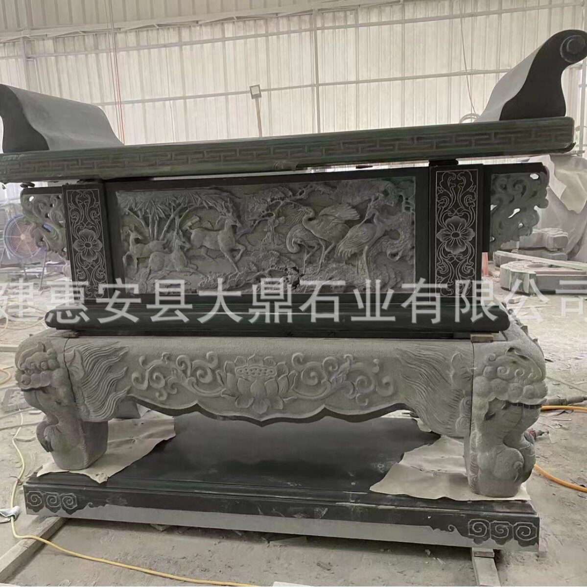 石雕供桌 神殿神桌 青石拜桌神桌 寺院供品石桌福建石雕祭台石材