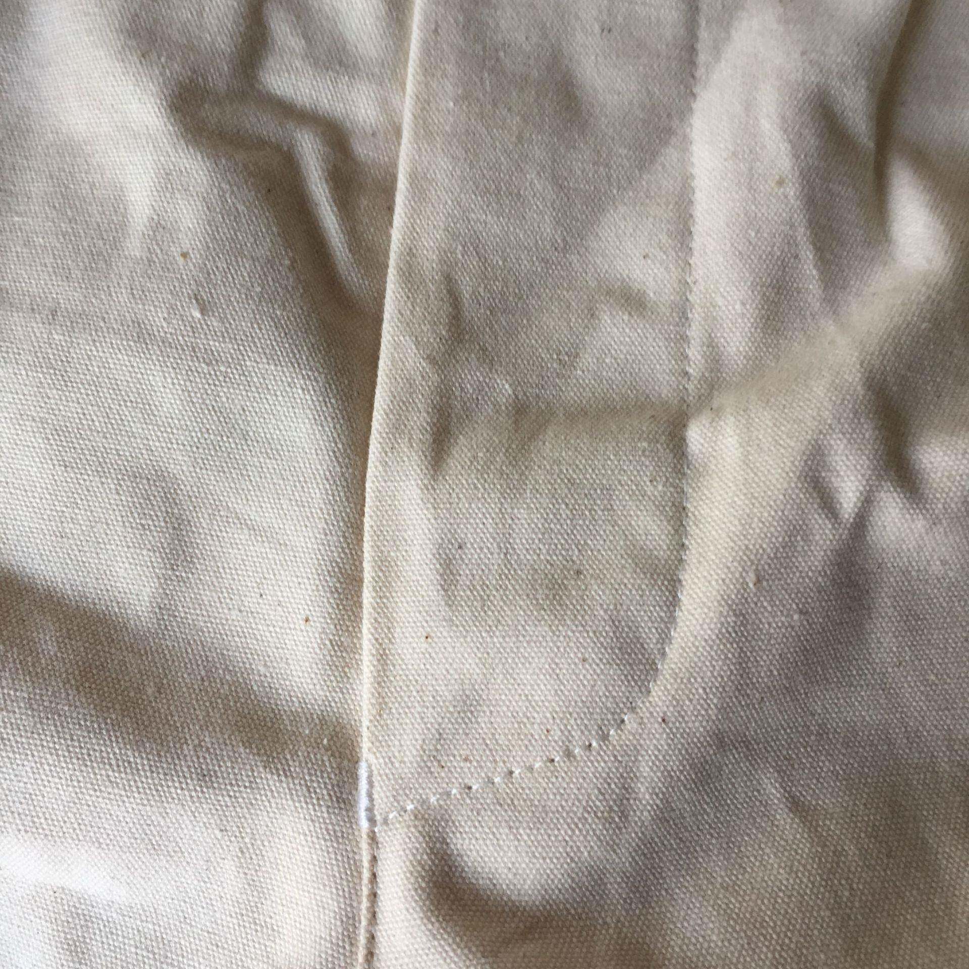 依电莱翔白帆布服全棉春焊服电工工机械劳保服装防无品牌/护服秋