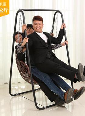 ?新款吊篮藤21621台椅单人儿童秋千室内外用家摇椅阳吊兰巢摇篮鸟