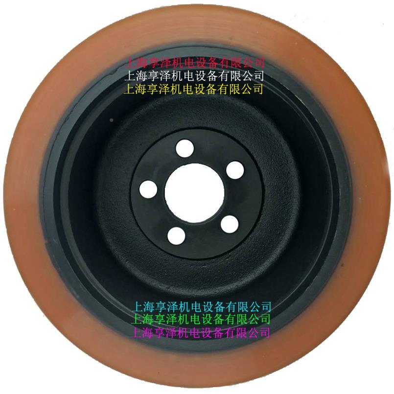 林56465德L1后轮驱动轮子德Li2nde方林堆高机向轮传动轮PU实心轮