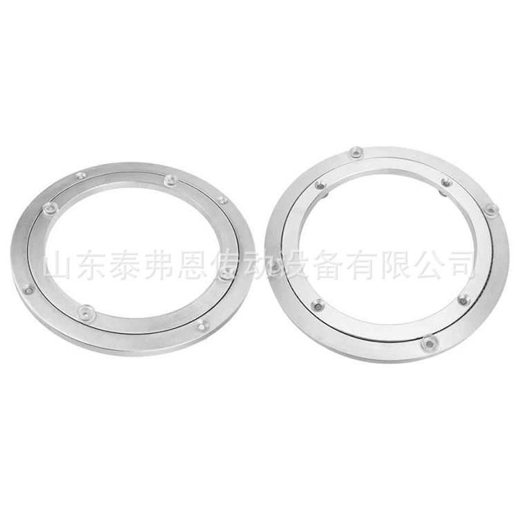 ZDG圆桌转盘底质餐桌轴家承木桌大理石玻璃转盘承座重旋木转轨道