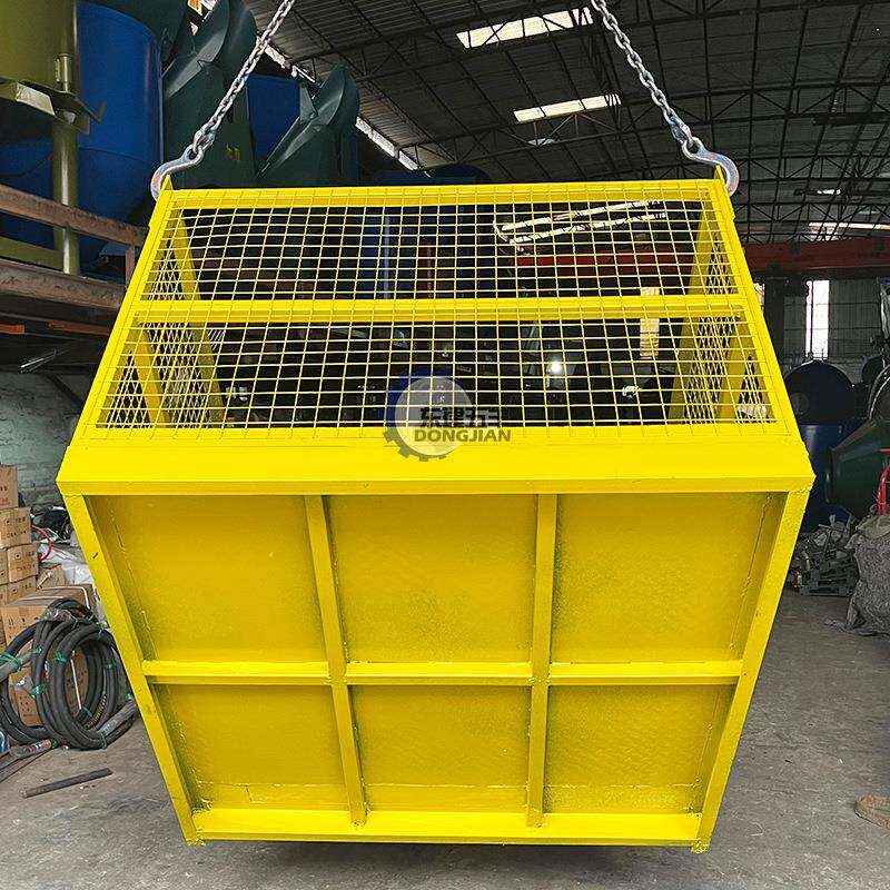 源头厂家无品牌/单开门吊笼建筑筐工地高空作机业吊篮吊空高工程
