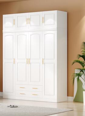 全木松木衣柜阳白色顶一二三51859四五六门田园开门实儿童加角台