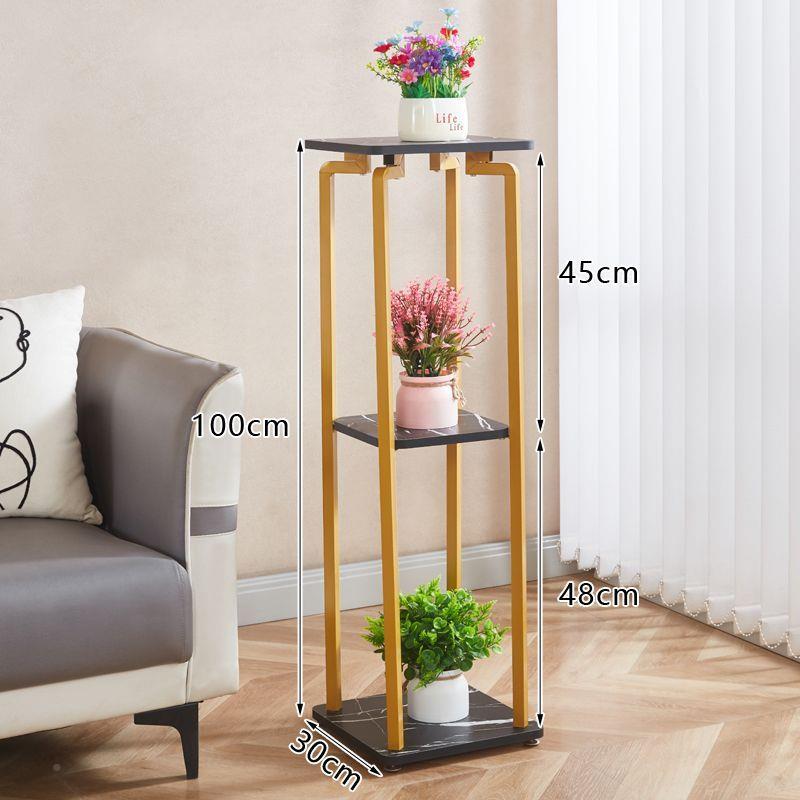 玄关架置物架客厅小型鱼缸过滤器架花兰盆盆景75743床头柜工艺品