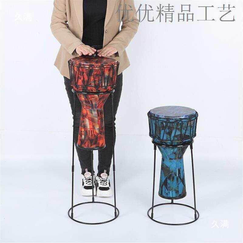 非洲鼓架坐姿鼓架寸8寸1TEE0乐寸111213寸支寸架通用手鼓架子器配
